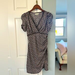 Max Studio Faux Wrap Dress